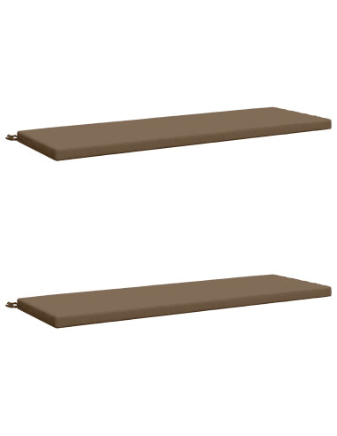 Cuscini per Panchina a 2 Pezzi SOEST 2 pz 100% Poliestere