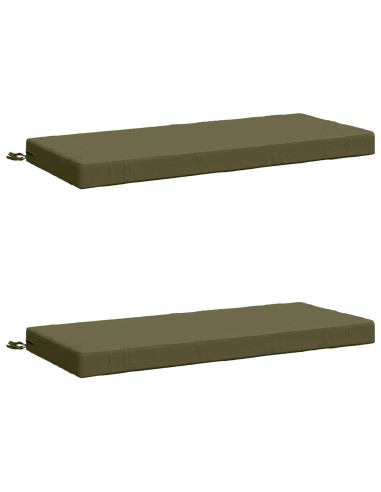 Cuscini per Panchina a 2 Pezzi SOEST 2 pz 100% Poliestere
