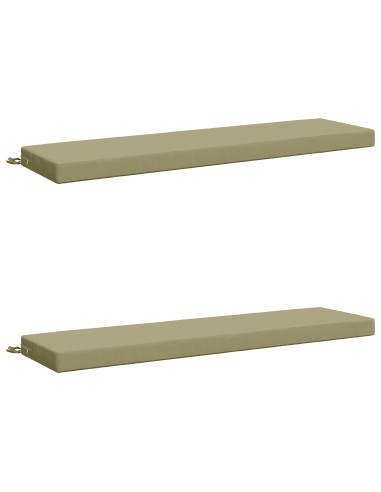 Cuscini per Panchina a 2 Pezzi SOEST 2 pz 100% Poliestere