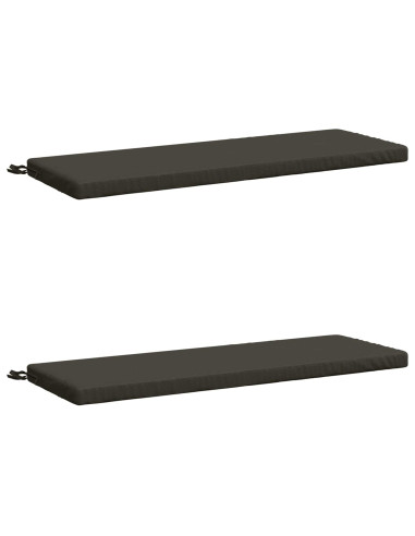 Cuscini per Panchina a 2 Pezzi SOEST 2 pz 100% Poliestere