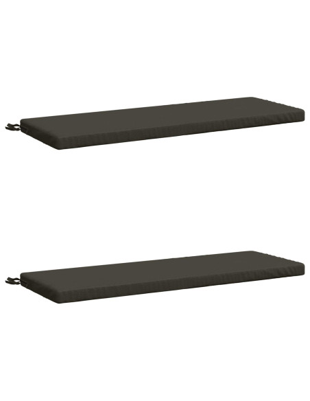 Cuscini per Panchina a 2 Pezzi SOEST 2 pz 100% Poliestere
