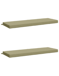 Cuscini per Panchina a 2 Pezzi SOEST 2 pz 100% Poliestere
