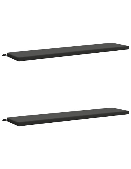 Cuscini per Panchina a 2 Pezzi SOEST 2 pz 100% Poliestere