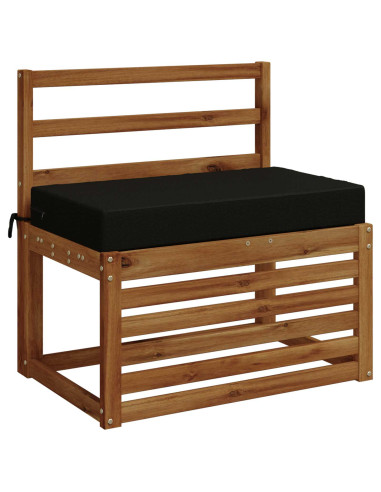 Cuscino per la seduta SOEST 100% Poliestere Nero