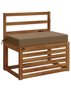 Cuscino per la seduta SOEST 100% Poliestere Tortora 2