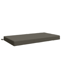 Cuscino per la seduta SOEST 100% Poliestere Grigio