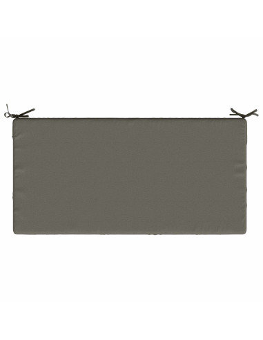 Cuscino per la seduta SOEST 100% Poliestere Grigio
