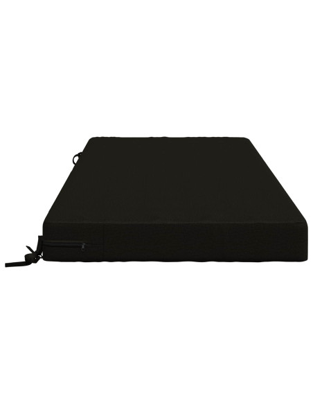 Cuscino per la seduta SOEST 100% Poliestere Nero