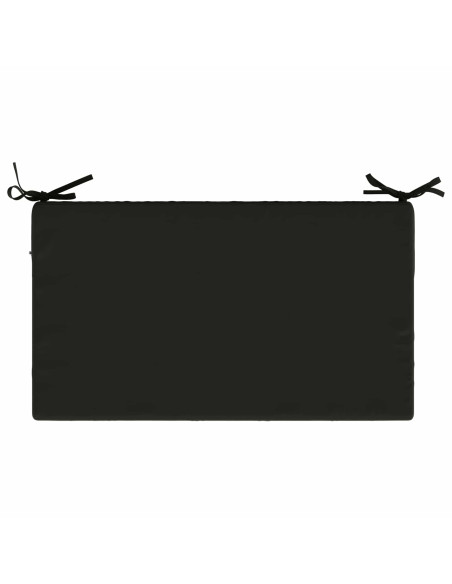 Cuscino per la seduta SOEST 100% Poliestere Nero