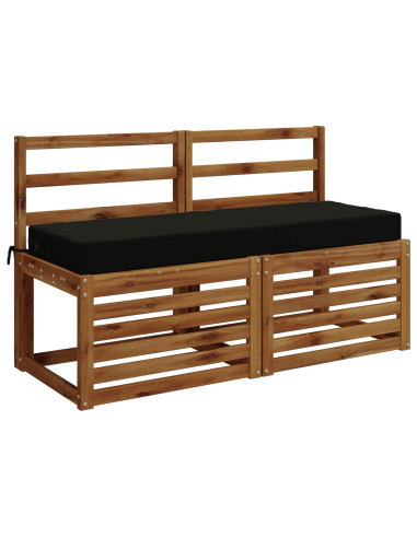 Cuscino per la seduta SOEST 100% Poliestere Nero