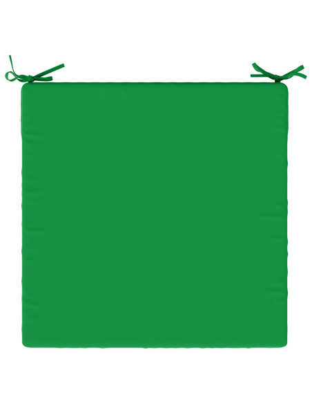 Cuscini per Sedia in 4 Pezzi SOEST 4 pz 100% Poliestere Verde