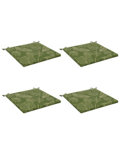 Cuscini per Sedia in 4 Pezzi SOEST 4 pz 100% Poliestere