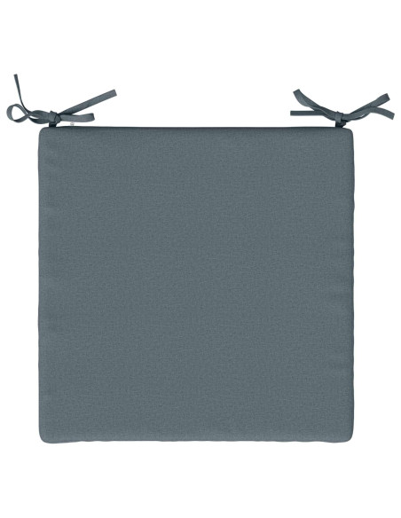 Cuscini per Sedia in 4 Pezzi SOEST 4 pz 100% Poliestere Blu