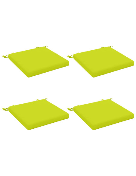 Cuscini per Sedia in 4 Pezzi SOEST 4 pz 100% Poliestere
