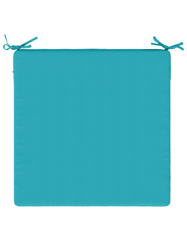 Cuscino per Sedia in Unico Pezzo SOEST 100% Poliestere Turchese