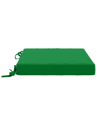 Cuscini per Sedia in 4 Pezzi SOEST 4 pz 100% Poliestere Verde