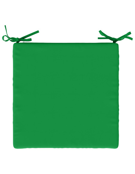 Cuscini per Sedia in 4 Pezzi SOEST 4 pz 100% Poliestere Verde