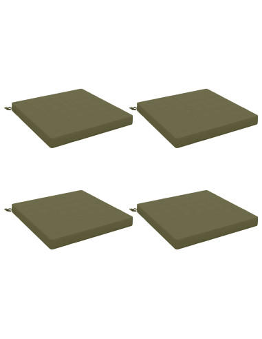 Cuscini per Sedia in 4 Pezzi SOEST 4 pz 100% Poliestere