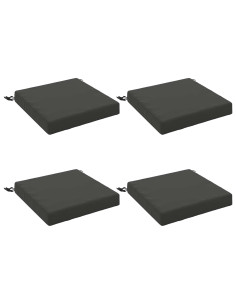 Cuscini per Sedia in 4 Pezzi SOEST 4 pz 100% Poliestere