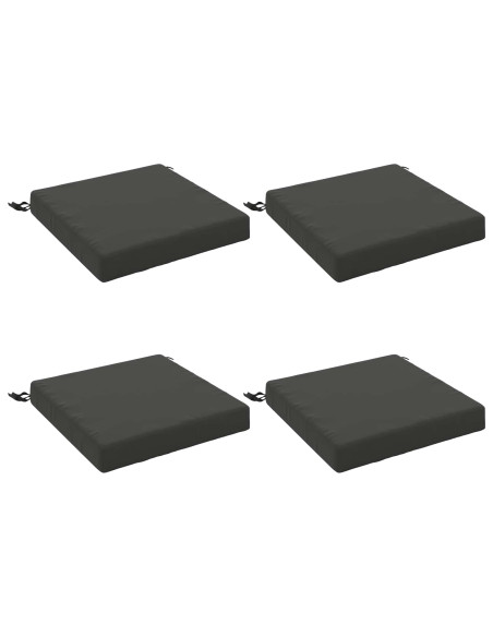 Cuscini per Sedia in 4 Pezzi SOEST 4 pz 100% Poliestere