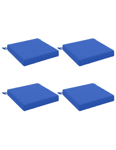 Cuscini per Sedia in 4 Pezzi SOEST 4 pz 100% Poliestere
