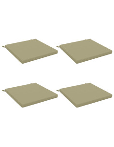 Cuscini per Sedia in 4 Pezzi SOEST 4 pz 100% Poliestere