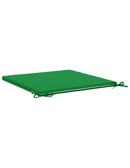 Cuscini per Sedia in 4 Pezzi SOEST 4 pz 100% Poliestere Verde