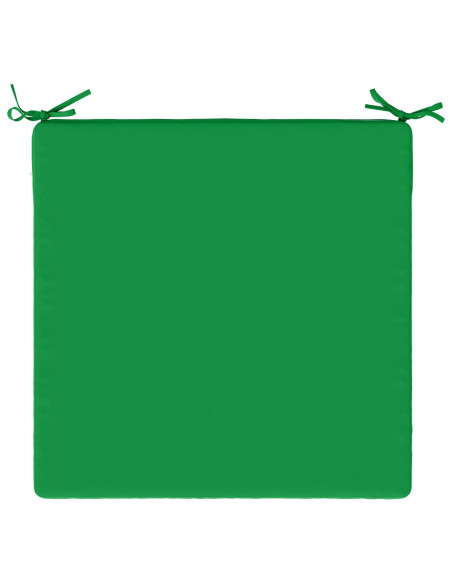 Cuscini per Sedia in 4 Pezzi SOEST 4 pz 100% Poliestere Verde