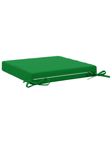 Cuscini per Sedia in 4 Pezzi SOEST 4 pz 100% Poliestere Verde