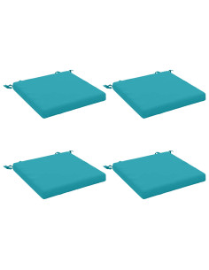 Cuscini per Sedia in 4 Pezzi SOEST 4 pz 100% Poliestere