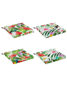 Cuscini per Sedia in 4 Pezzi SOEST 4 pz 100% Poliestere