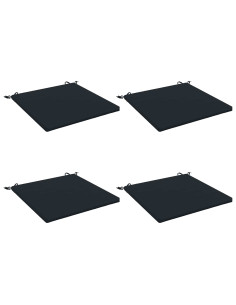 Cuscini per Sedia in 4 Pezzi SOEST 4 pz 100% Poliestere