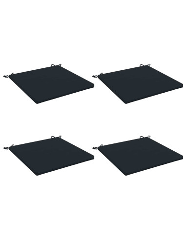 Cuscini per Sedia in 4 Pezzi SOEST 4 pz 100% Poliestere