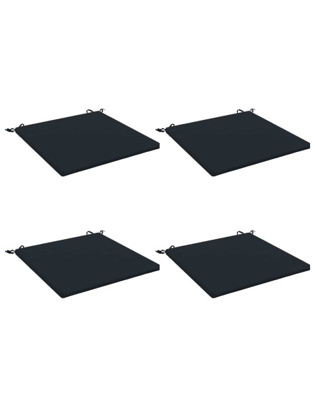 Cuscini per Sedia in 4 Pezzi SOEST 4 pz 100% Poliestere