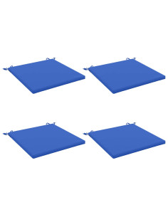 Cuscini per Sedia in 4 Pezzi SOEST 4 pz 100% Poliestere