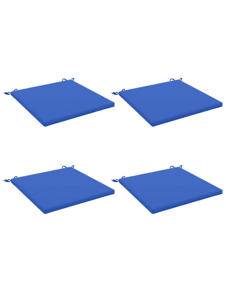 Cuscini per Sedia in 4 Pezzi SOEST 4 pz 100% Poliestere