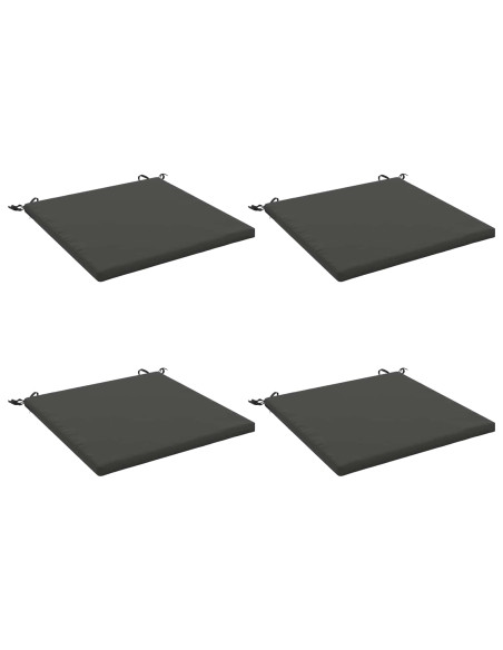 Cuscini per Sedia in 4 Pezzi SOEST 4 pz 100% Poliestere