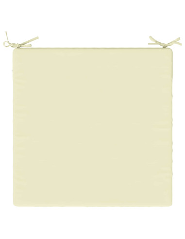 Cuscino per Sedia in Unico Pezzo SOEST 100% Poliestere Crema