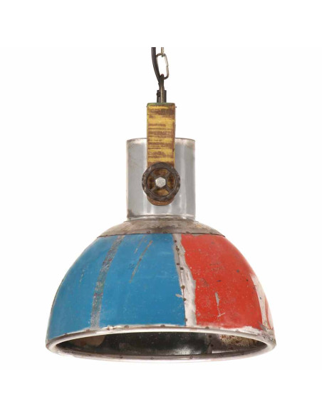 Lampada Sospesa Industriale 25 W Multicolore Rotonda 30 cm E27