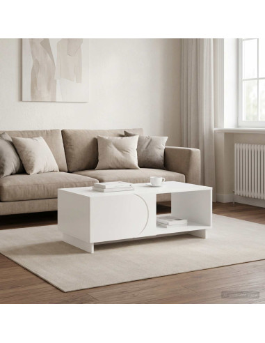 Tavolino da salotto Bianco 95 x 50,5 x 35 cm