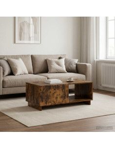 Tavolino da salotto Rovere Fumo 95 x 50,5 x 35 cm