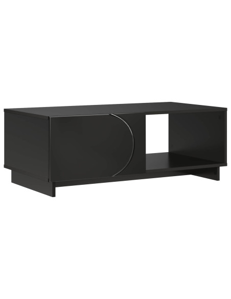 Tavolino da salotto Nero 95 x 50,5 x 35 cm Legno ingegnerizzato