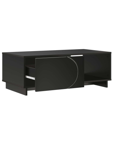 Tavolino da salotto Nero 95 x 50,5 x 35 cm Legno ingegnerizzato