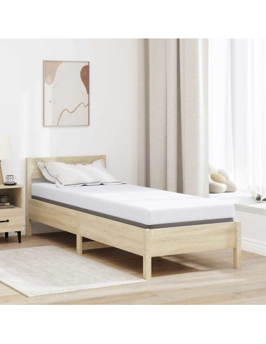 Topper in schiuma memory 70 x 200 cm Thick Morbido Bianco