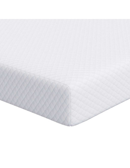 Topper in schiuma memory 70 x 200 cm Thick Morbido Bianco