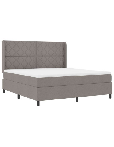 Letto a molle con testiera Talpa 180 x 200 cm Tessuto