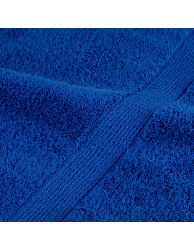 Asciugamani Premium SOLUND 2 pz Blu 100x200 cm 600 g/m²
