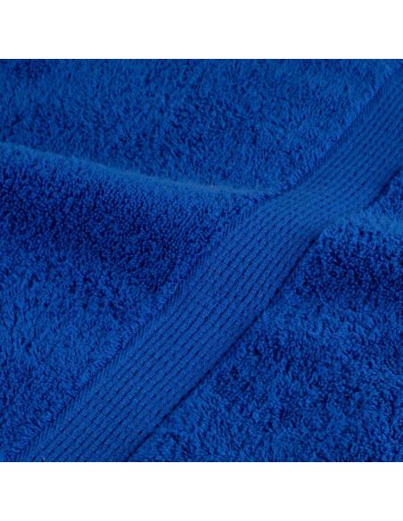 Asciugamani Premium SOLUND 2 pz Blu 100x200 cm 600 g/m²
