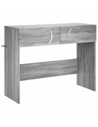Tavolo consolle Sonoma grigio 96,5 x 38 x 75 cm