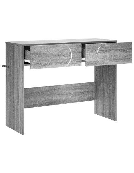 Tavolo consolle Sonoma grigio 96,5 x 38 x 75 cm